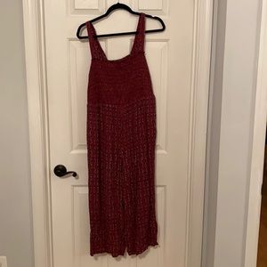 Loft floral jumpsuit petite